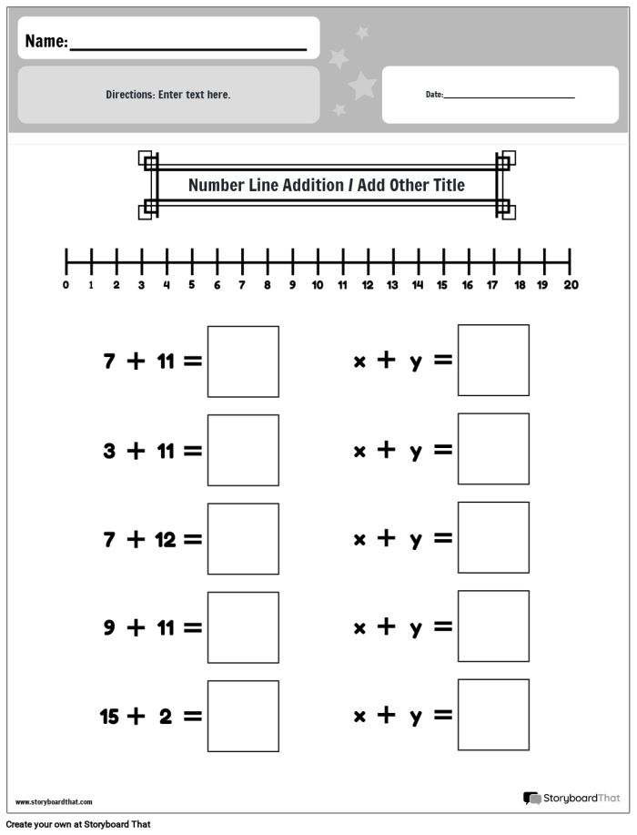 Fifth grade math worksheet showing a number line with missing fractions and decimals to complete and reveal a hidden message