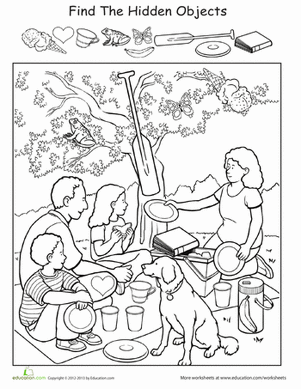 Colorful worksheet featuring nursery rhyme characters for counting practice from 1 to 10