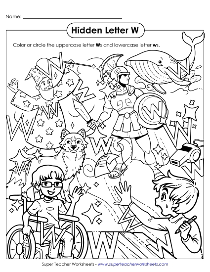 Colorful worksheet featuring nursery rhyme characters for kids to find hidden numbers 1 to 10