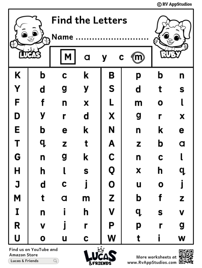 Fun activity for young learners to improve their uppercase letter recognition skills Worksheet for pre-K students to help a bear locate uppercase B letters