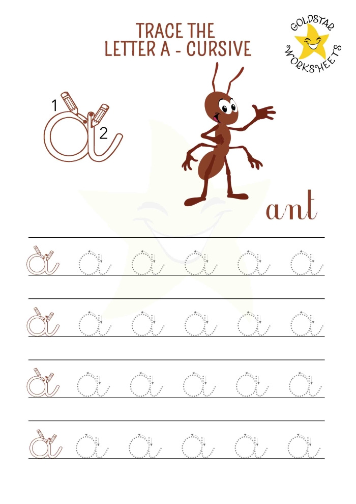 Worksheet featuring an alligator searching for lowercase a's to help young learners recognize the letter. Find the Letter a: Lowercase Worksheet for Pre-K Students.