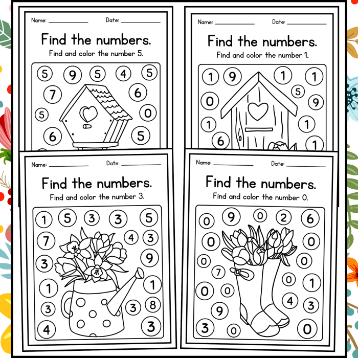Multiplication worksheet for third graders focusing on pattern recognition in numbers