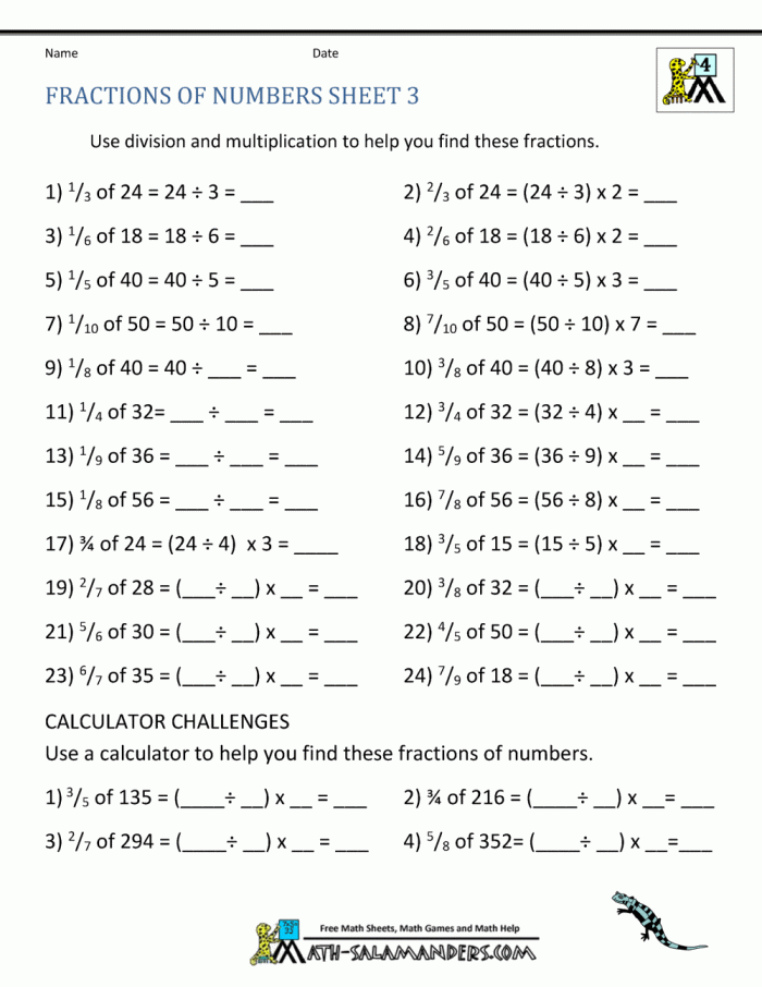 Worksheet featuring fractions for second graders to practice identifying and writing fractions based on groups of objects