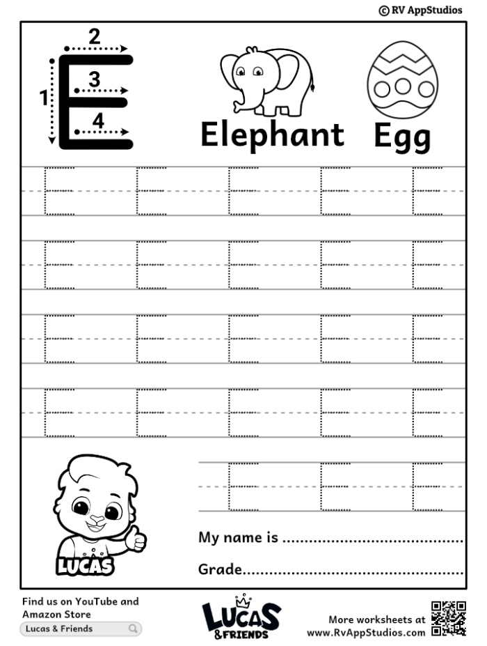 Worksheet image featuring an armadillo searching for uppercase A's to enhance letter recognition skills.