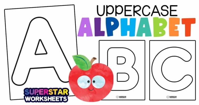 Farm-themed worksheet for preschoolers to fill in uppercase letters and complete the alphabet