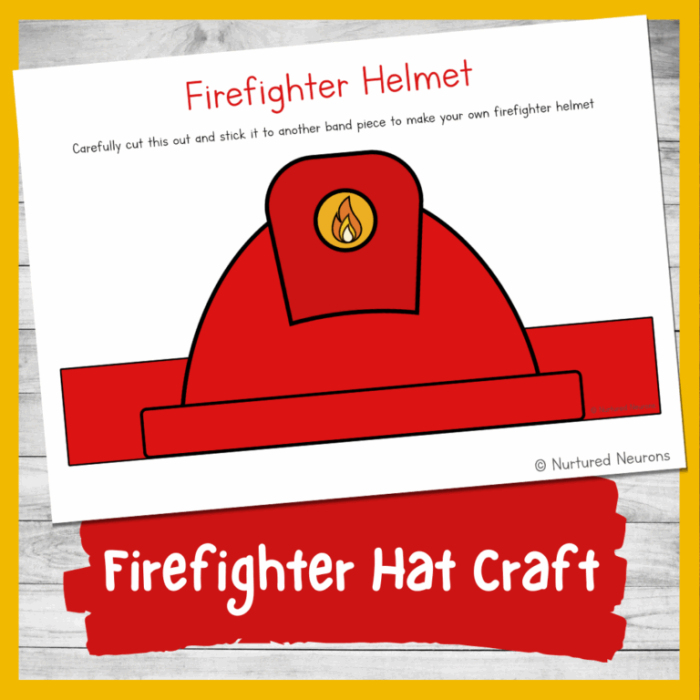 Preschooler coloring page featuring a firefighter helmet template to teach ratios and proportions