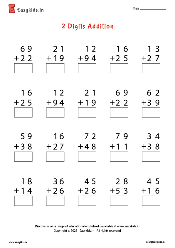 First grade math worksheet focusing on adding one to numbers up to ten
