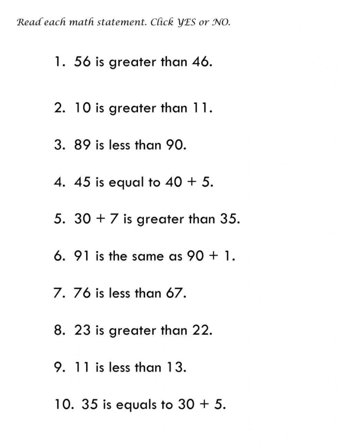First grade math worksheet featuring hungry alligator illustrations to teach greater than and less than concepts