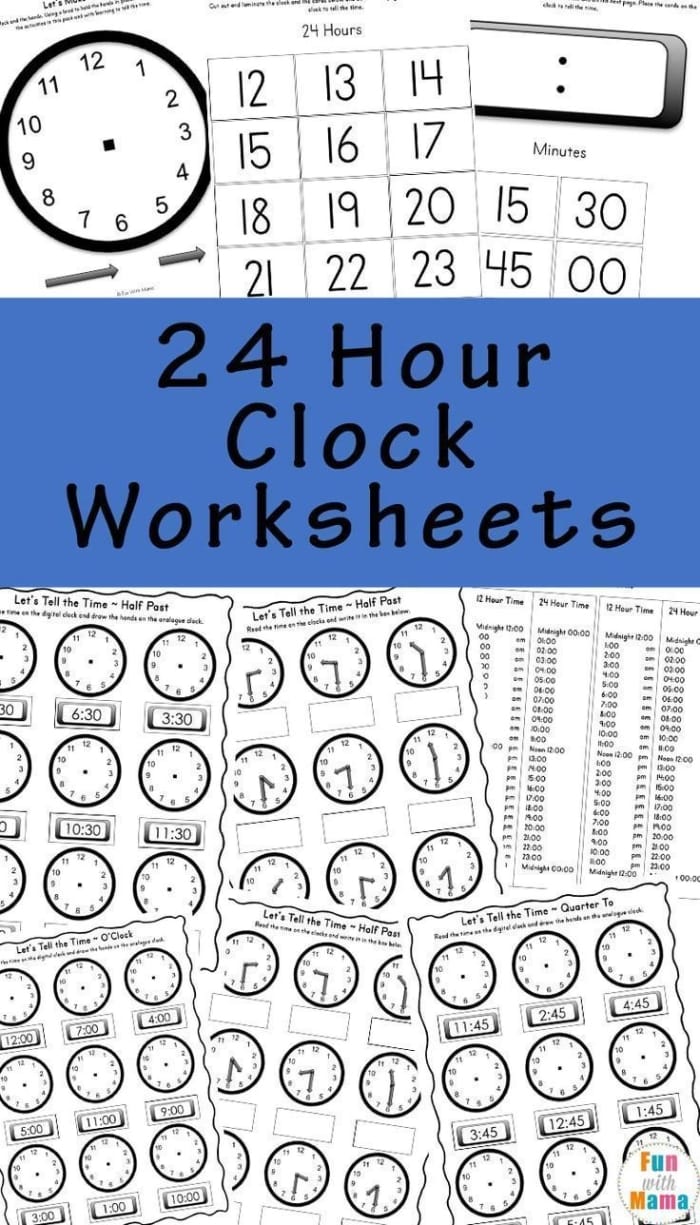 First Grade Learning to Tell Time worksheet featuring an analog clock for practice