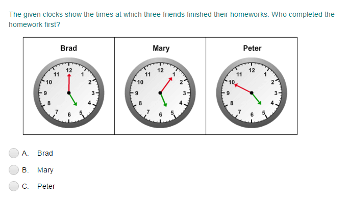 Time Quiz Worksheet 21 Multiplication Review First grade students filling in the bubbles on an analog clock time quiz worksheet