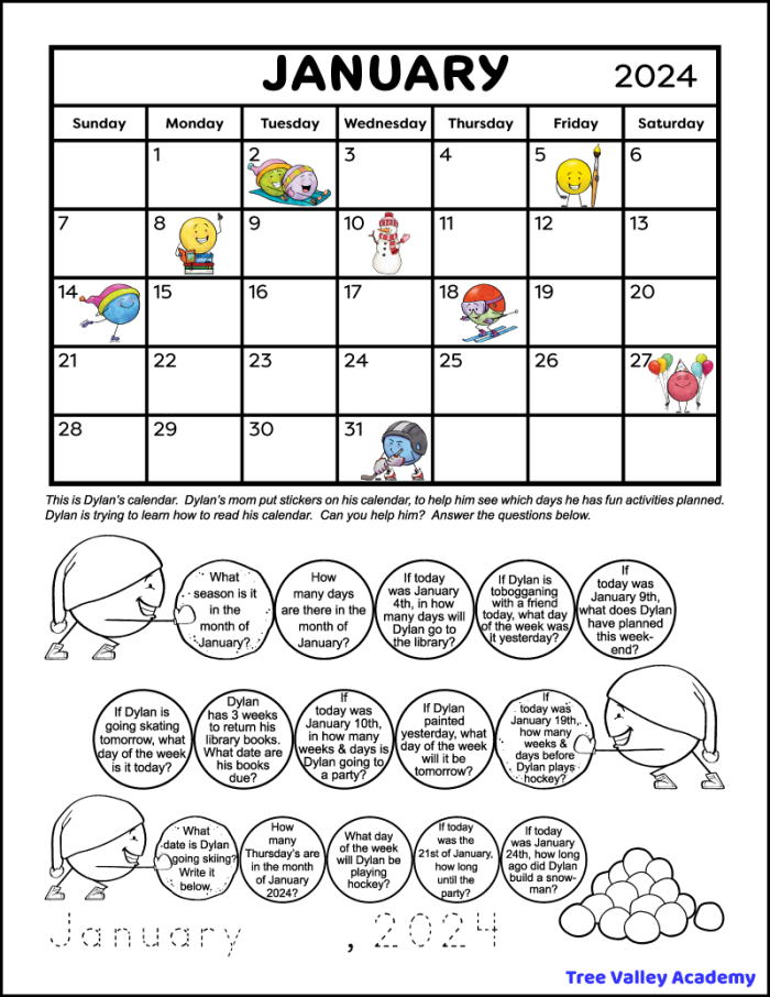 Calendar Challenge: Engaging April worksheet for Algebra learners Worksheet for first graders to learn calendar basics for April