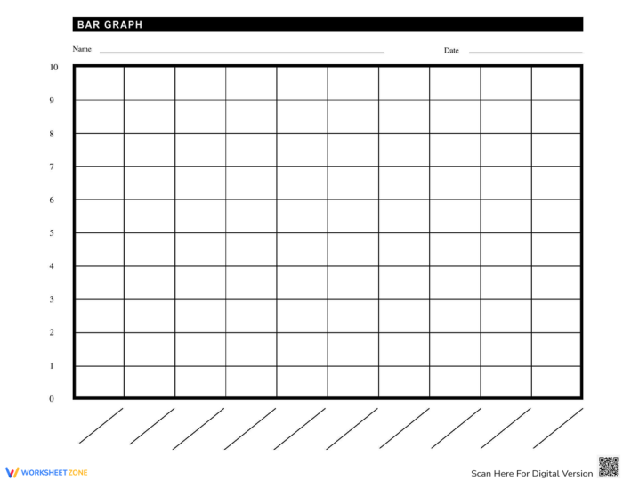 First grade student completing a blank bar graph with gridlines and labeled axes for data visualization practice