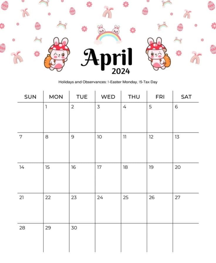 First grade students practicing writing days of the week and dates on an April 2026 calendar worksheet with fill-in activities