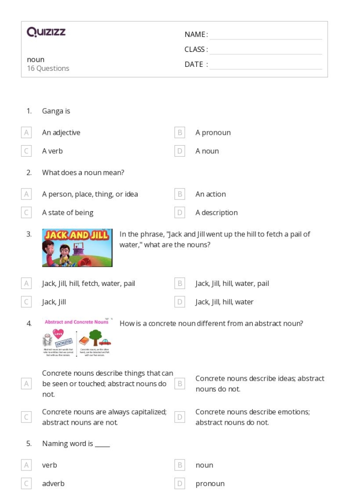 Worksheet for first graders focusing on capitalizing proper nouns with five example sentences. Get into Grammar: Capitalizing Proper Nouns worksheet for young learners.
