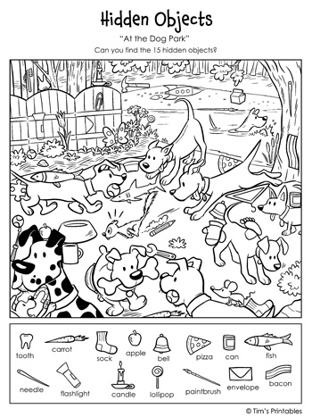 First grade hidden object worksheet where students search for a lost classroom rabbit on the first day of school