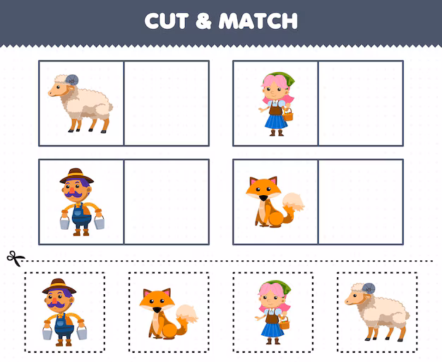 First grade reading worksheet featuring The Farmer and his Son Aesop fable story coloring pages