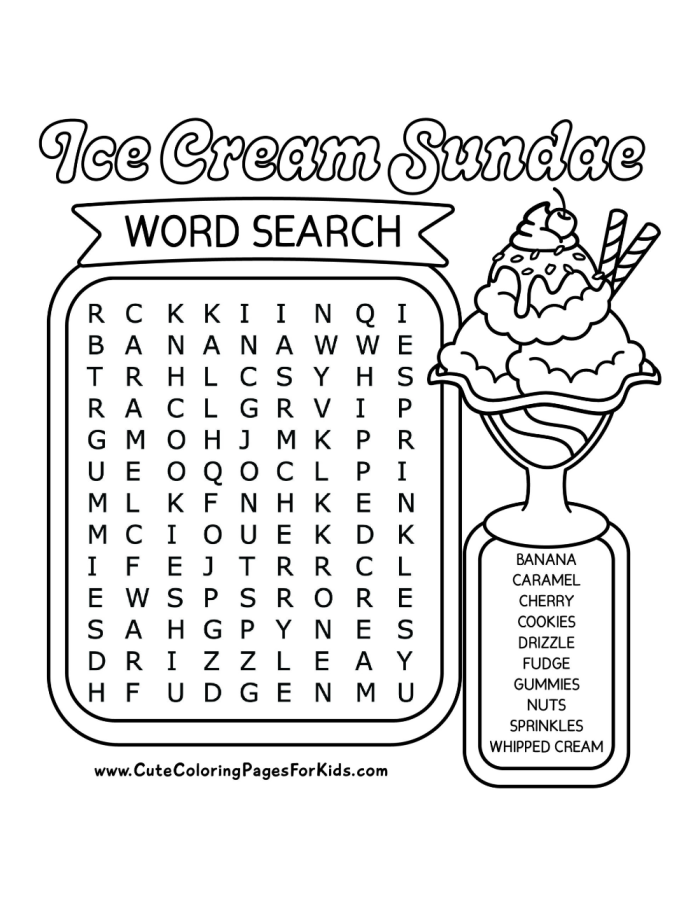 Students surveying favorite ice cream flavors with a picture graph showing vanilla, chocolate, strawberry, and chocolate chip options for first grade math practice