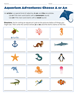 First grade student writing out dates on a practice worksheet