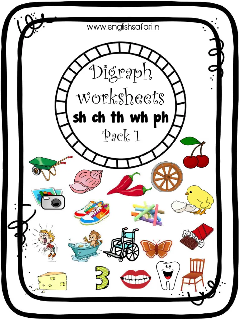 Engaging digraphs practice for young learners featuring -th and -tch words First grade worksheet focusing on -th and -tch words with fill-in-the-blank sentences
