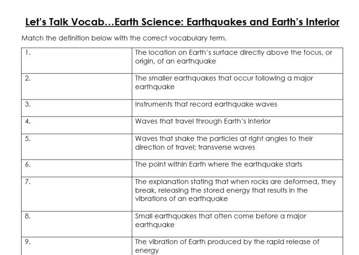 Science Time: Earth worksheet for First Grade
