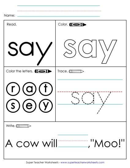 Sorting sounds of "ed" in a fun first grade reading worksheet Worksheet activity for first graders on the sounds of "ed" in words