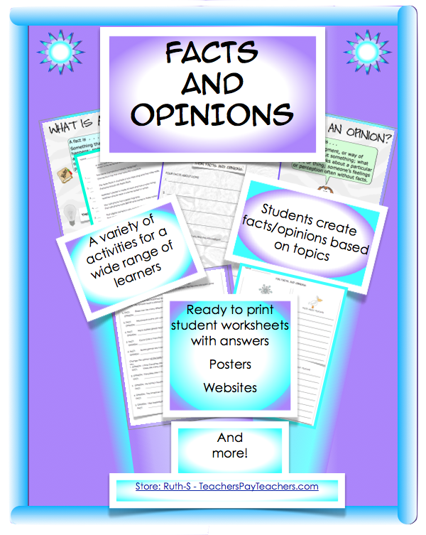First grade students engaging with the "Fact or Opinion? You Decide!" worksheet, identifying facts and opinions. Worksheet image illustrating the concept of differentiating between facts and opinions for young learners.