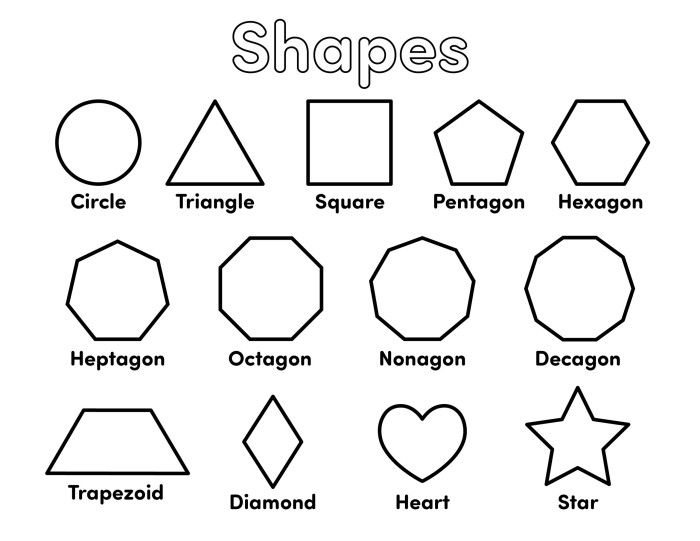 First grade math worksheet featuring shapes to color for practicing the fraction 1/4