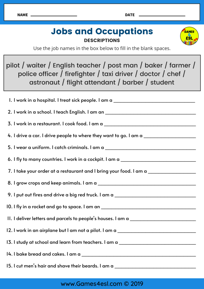 Different Types of Jobs Worksheet for First Grade Data and Graphing Lesson 24 First grade worksheet featuring a chart for students to draw and label three different types of jobs