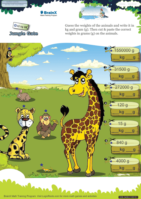 First grade Jungle Addition worksheet featuring one and two digit math problems for young explorers. Engaging jungle-themed addition activities for first graders.