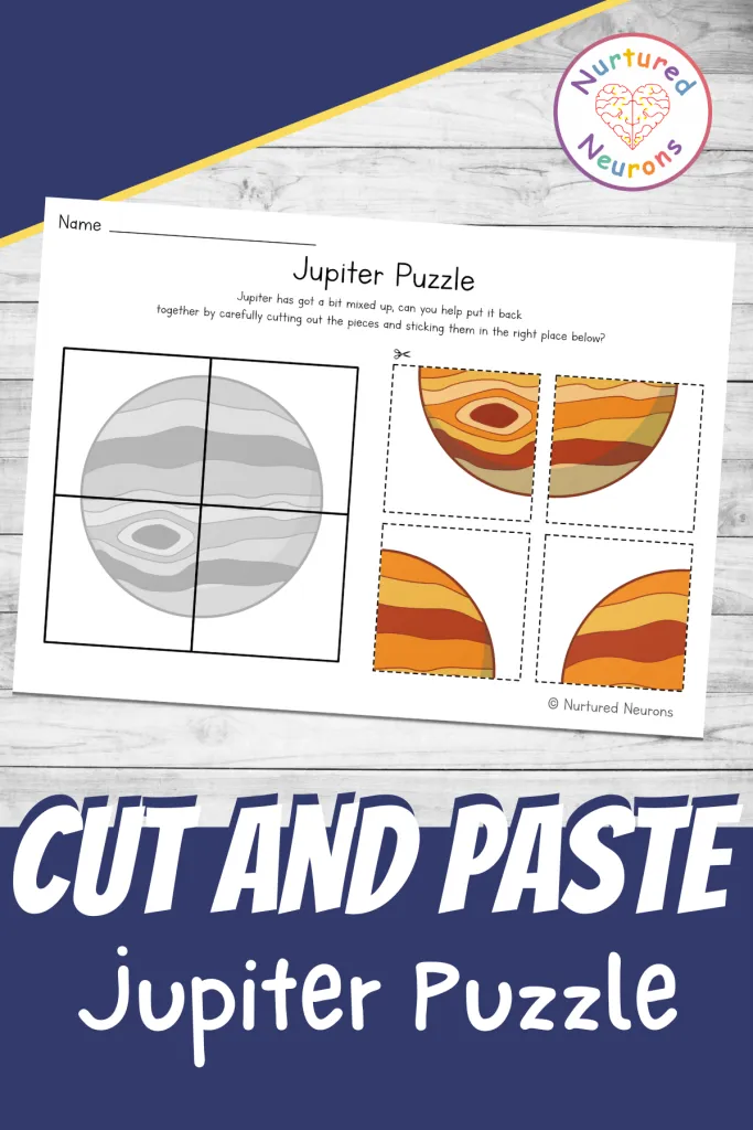 First grade physical science worksheet featuring a space themed maze to help astronauts reach planet Jupiter