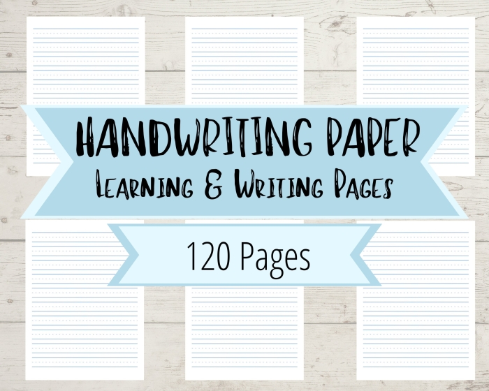 First grade printable lined handwriting paper template for subtraction practice 19