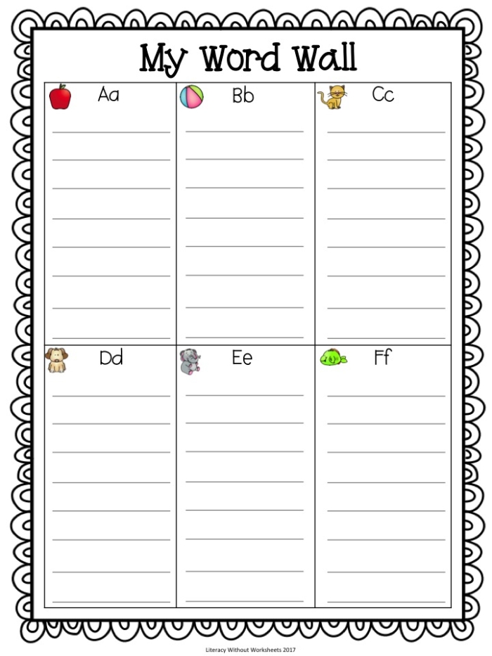 First grade addition word wall worksheet with students finding clues