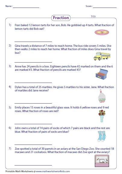 Earth and Space Science Lesson 19 Easy Word Problems Worksheet for Kids First grade students practicing math skills with an Easy Word Problems worksheet about counting pizza toppings