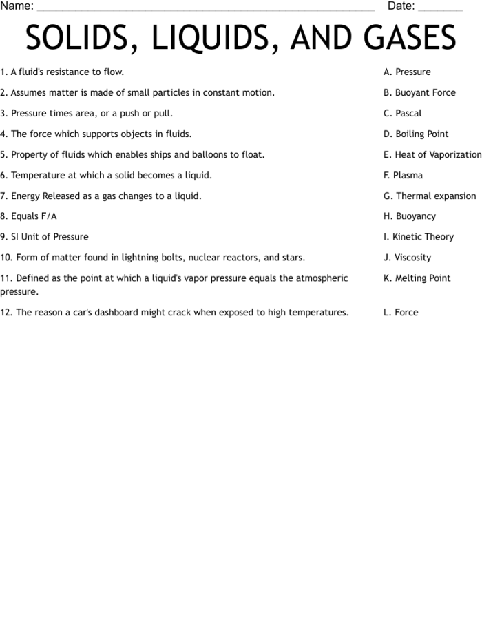 Kids engaging with the Matter Mixup worksheet to identify solids, liquids, and gases