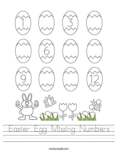 Missing Numbers Egg Escape Math Activity for Early Learners First grade math worksheet showing a colorful egg grid puzzle where students fill in missing numbers from 1 to 100