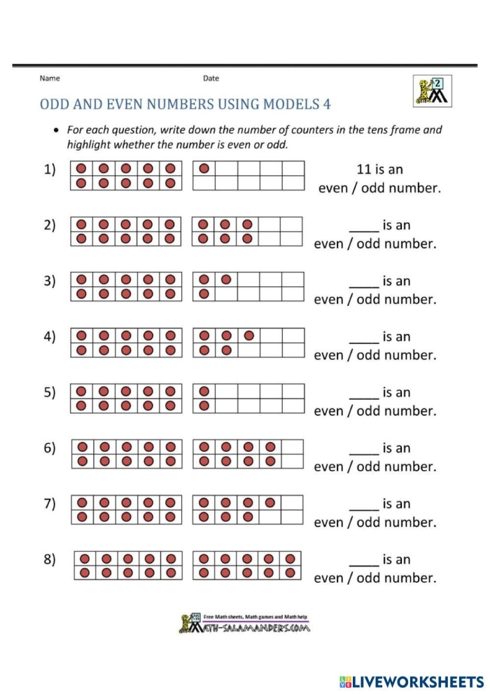 Odd Number Gold worksheet for phonics fun in first grade First grade students coloring odd numbers to uncover a rainbow gold path