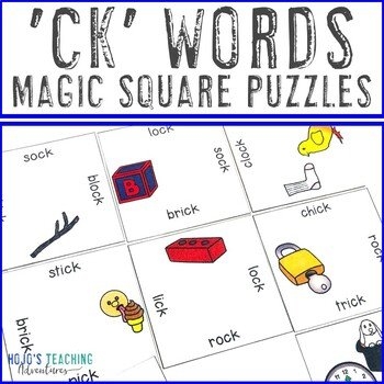 Worksheet featuring words that end with "ck" to enhance phonics skills for first graders