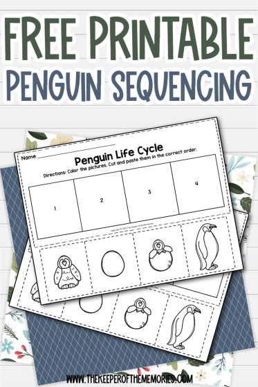 Picture sequencing worksheet for first graders to arrange plot events in order