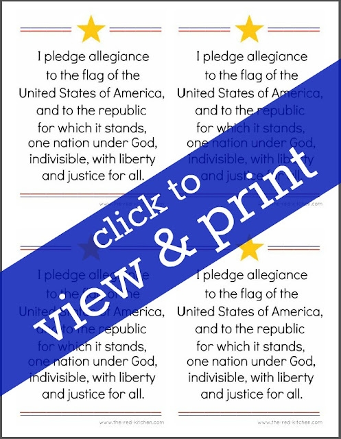 Engaging fill-in-the-blank activity to help children memorize the Pledge of Allegiance Worksheet for first graders to fill in the blanks of the Pledge of Allegiance