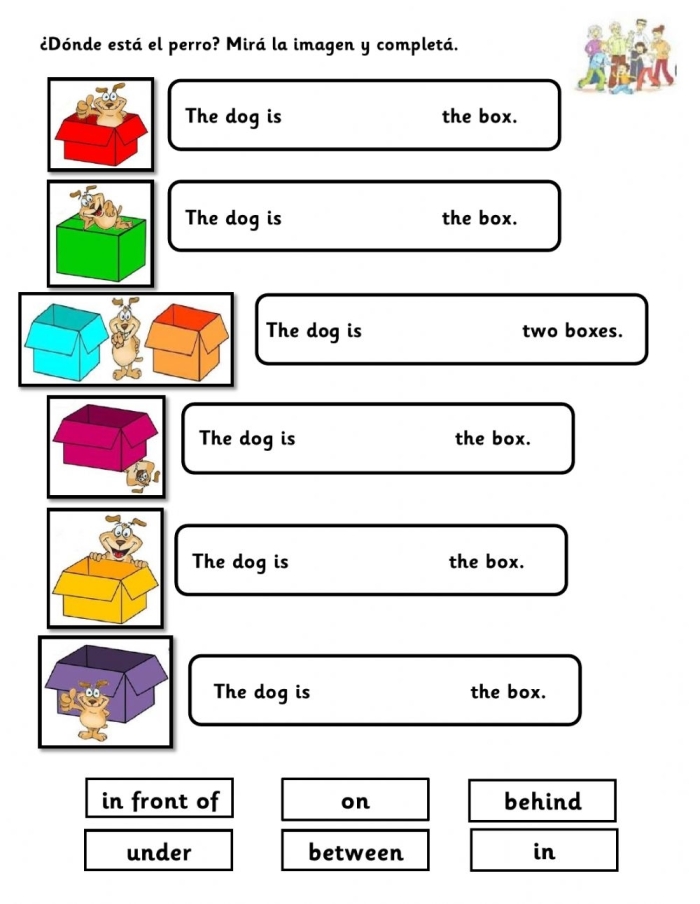 List of prepositions worksheet for first grade students to enhance their understanding of parts of speech