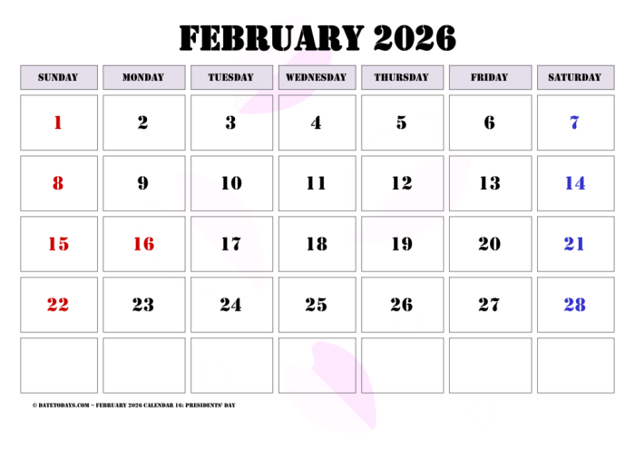 Engaging calendar math activity for young learners in grade one Worksheet for first graders to practice reading days and dates for February 2026