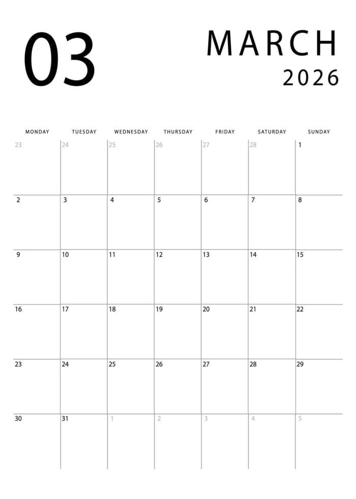 Engaging worksheet for practicing calendar skills in March 2026 First grade students working on a March 2026 reading calendar days and dates worksheet