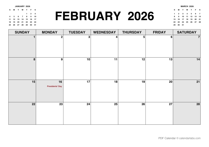 Engaging reading calendar activity for young learners in February 2026 First grade worksheet for practicing calendar days and dates in February 2026