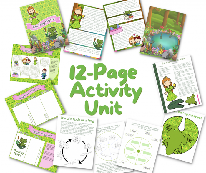 Test your child's understanding of decimals with this engaging Frog Prince worksheet Worksheet for reading comprehension based on the Frog Prince story for first graders
