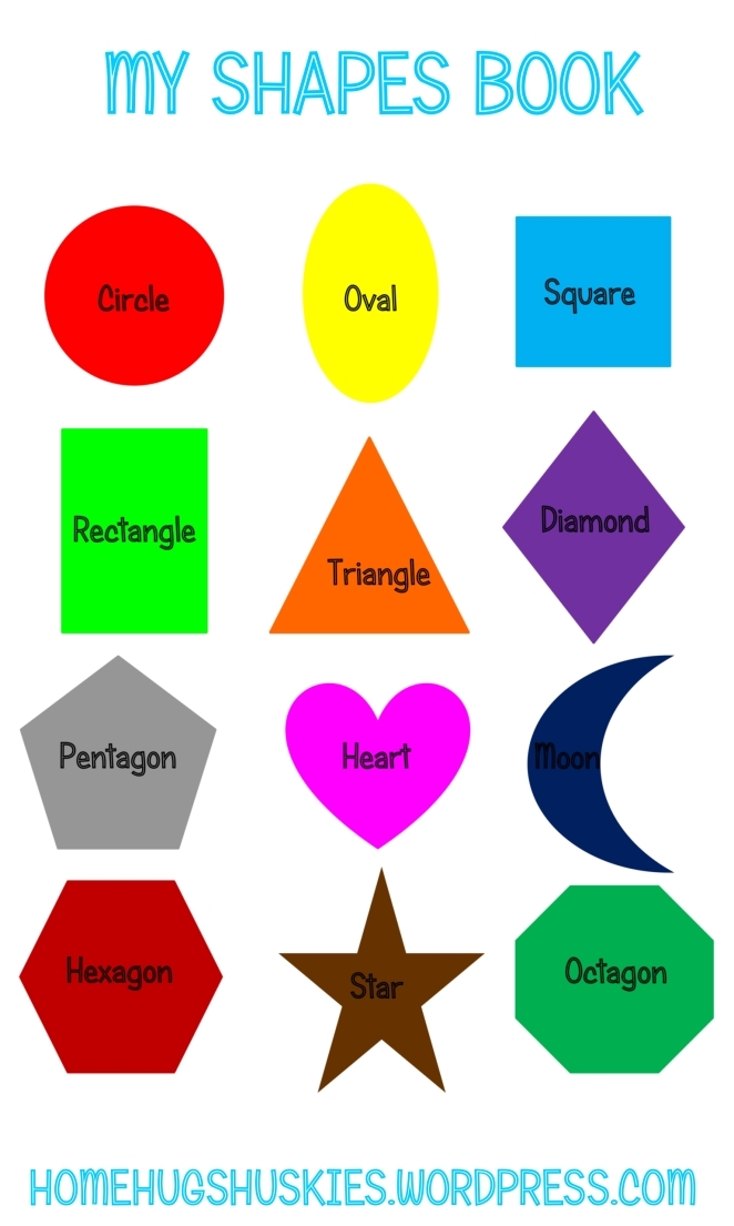 Shapes and Pictures worksheet for first graders featuring geometric shapes to create real-world images