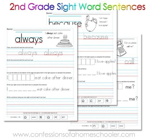 First grade students completing a sight words year end check-in assessment worksheet