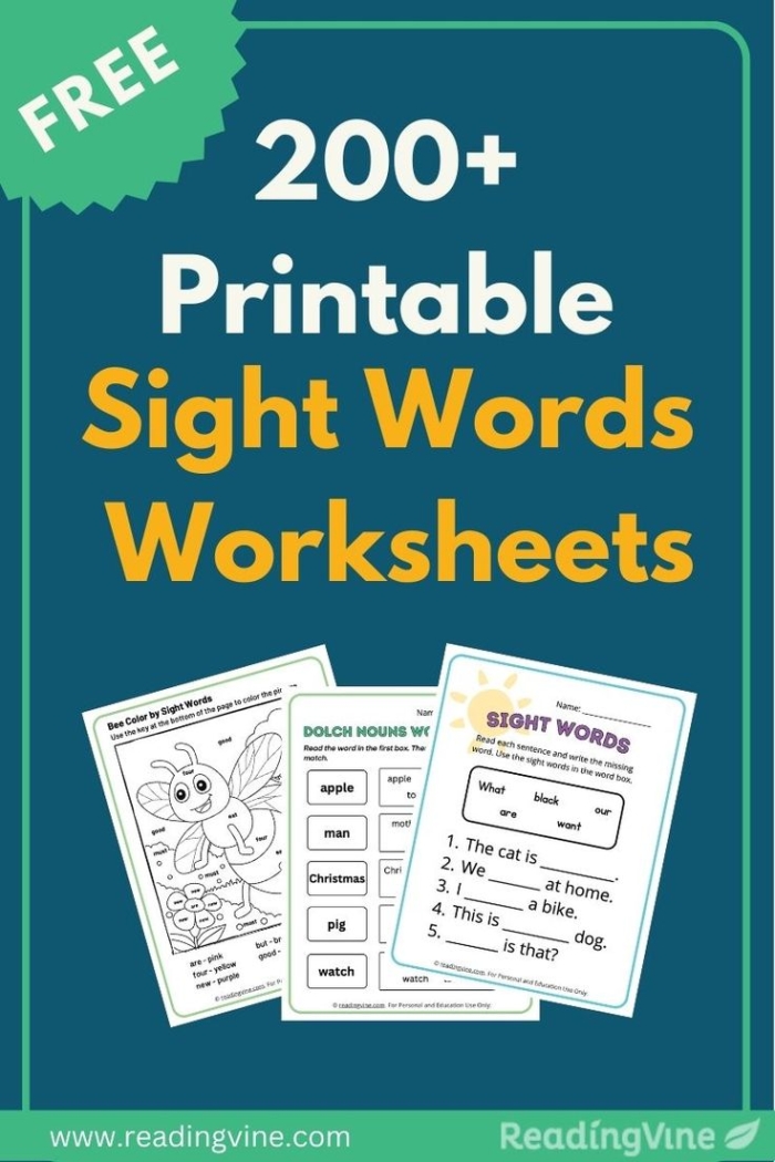 Sight Words Inventory Assessment Worksheet Number 23 for First Grade Literacy First grade student completing a sight words inventory worksheet for reading assessment