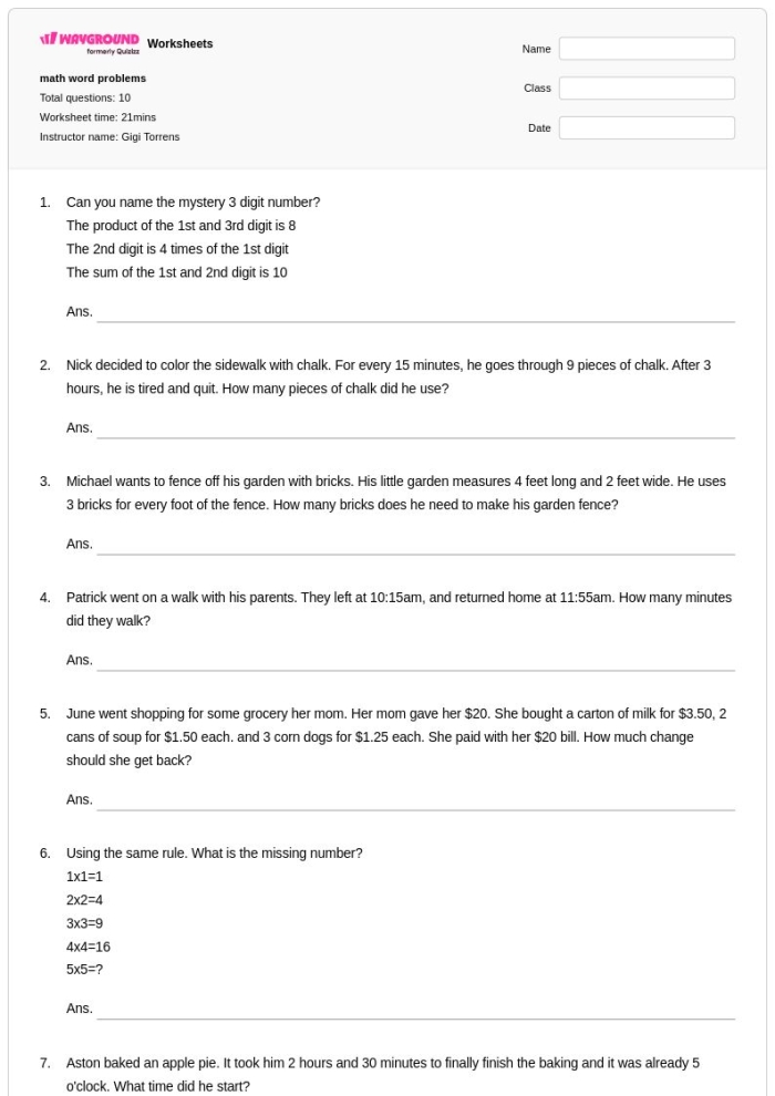 Fun and interactive first-grade worksheet for learning math through cooking Children engaging in Easy Math Word Problems while preparing soup