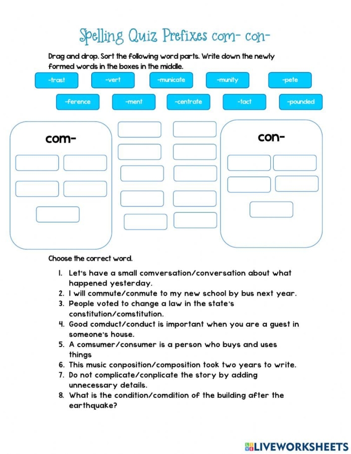 Engaging spelling exercise designed to enhance geometry vocabulary skills Spelling quiz worksheet for first graders featuring fill-in-the-blank activities