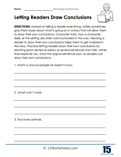 Earth and Space Science worksheet for First Grade Worksheet for story comprehension focused on drawing conclusions in Earth and Space Science. Educational resource for first graders to enhance reading skills by predicting story outcomes.